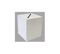 Tirelire urne blanche de fête 23,5 cm H. (x1) REF/ACM596