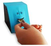 Tirelire visage mangeuse de pièces tête G