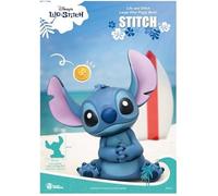 Tirelire XXL - BEAST KINGDOM - Stitch - Vinyle - 44 cm - Figurine Rotative