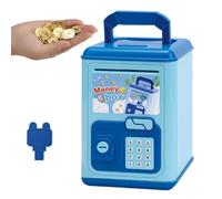 Tirelires pour pour Pièces Réelles,Boîte Électronique pour Tickets - Coffre-Fort Musical Cadeau Éducatif ETA 5-10 Ans Maison Voyage Noël