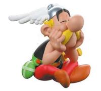 Tirelires - Tirelire figurine de collection Plastoy Astérix, assis sur le sol (80304)