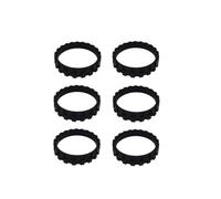 Tires ，Compatible for IROBOT ROOMBA ，Wheels Series 500, 600,700, 800 and 900,E5,I7+,S9, 676,980,698 Anti-Slip Vacuum Accessories(6 H)