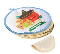 Tiretillas Chauffage De Poche - 30 Cm Couverture De Turp Mexicain | Poche Du Quartier Général Pour Micro-ondes, Boîtier En Tissu Souple Avec Isolation Thermique Pour Rotis De Maïs