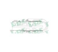 Tirette à câble, commande d'embrayage LPR C0202C