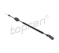 TOPRAN 118 395 Tirette à câble, verrouillage porte