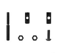 Tirette compatible avec kit de montage de vis à anneau, crochet pliable en acier inoxydable, pièce de rechange compatible avec mécanisme de pliage de scooter électrique Max