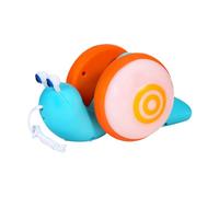 Tirette de dessin animé pour l'état statique, la traction éducative précoce encourage la marche et le ramper pour une utilisation fluide et silencieuse pour Gfm693 (bleu, taille unique)