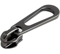 Tirette de fermeture éclair, Curseurs de fermeture éclair en Nylon et métal, 10-50-100 pièces 5#, for Kit de réparation de couture, accessoires(5 Nylon Gun Black,100 pieces)