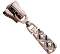 Tirette de fermeture éclair, Kit de réparation à tête métallique à verrouillage automatique, 5 pièces, 5#8#, sacs de bricolage, accessoires de couture de vêtements(F-8#)