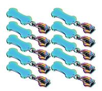 Tirette de Fermeture Éclair, Lot de 10 Pcs, Alliage de Zinc Résistant, 3,5 cm - Design Unique et Coloré, Durable et Idéal pour Sacs et Vêtements