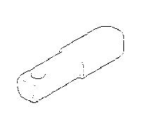 tirette Dornbracht - 092096005-00 45 x 20 x 7_chrom