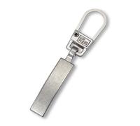 Tirettes Fashion-Zipper Classic - Tirette argent mat