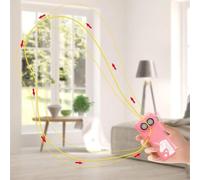 Tireur à Cordes portatif, Tireur à Cordes, de Boucle de Jouet électrique Fidget, tireur de Corde de Jouet - Propulseur de Corde de Amusant pour , Cadeau de Noël, défiant la gravité pour St