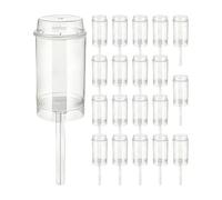Tireur De Cake Pop - 20 Pièces | Tubes De Pop-cake Push-up | Bâtonnets De Desserts | Tasses À Shooter Pour Gâteaux DIY | Fournitures De Pâtisserie Réutilisables Pour La Fabrication De Desserts De Fête