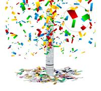 Tireur de confettis - RELAXDAYS - 40 cm - Hauteur 6-8 mètres - Mixte