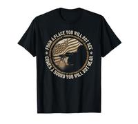 Tireur d'élite militaire Sharpshooter USA Vous ne serez pas T-Shirt