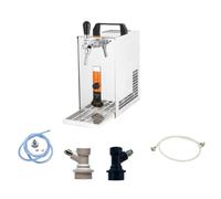 Ensemble complet Tireuse a biere avec pompe à membrane - PYGMY 20/K machine a biere, pompe a biere 1 ligne, 25 litres/h, Green Line NC adaptateur