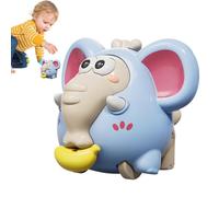 Tirez des jouets de corde pour bébé, jouet rampant pour bébé jouet à tirer pour bébé 'éléphant mignon dessin animé | Jouet avec lanière, jouets sens
