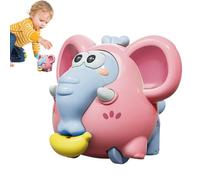 Tirez des jouets pendant 1 an | Jouet pour rampants Jouet de traction pour avec éléphant mignon dessin animé | Jouet avec lanière, jouets sensoriels pour la fête