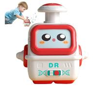 Tirez en arrière Voiture, Machines à Jouets pour, Le travailleur de l'assainissement de Dessin animé Tire Le véhicule mécanique éducatif de Robot pour Les bourreurs de Chaussettes de ric