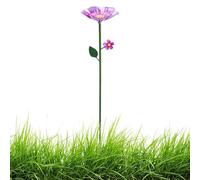 TIrievza Coupelles d'eau à Abeilles,Mangeoire à Oiseaux en métal extérieure en Forme de | Station d'abreuvement des Papillons - Usage sur Pelouse Patio Balcon Ferme Paysage et Jardinière en