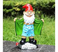 Tirifer Nain de Jardin Grande Taille de 21 cm, Sculpture d'extérieur en polyrésine, Figurine de Jardin, décoration de Jardin, pelouse, Cour, Balcon, Porche, terrasse