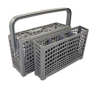 tiroba Panier à couverts universel 2-en-1 pour lave-vaisselle - Position stable - Séparable - Peut être placé individuellement ou assemblé - 23 m x 8,5 + 4,5 cm x 13,5 cm