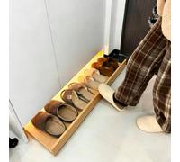 Tiroir à Ouverture par Pression Tiroir à Chaussures de Cabinet Push Open, Ouvrir et Fermer les Tiroirs de Cabinet avec une Seule Pression, Tiroir Pop Out Release(Natural,WxD-76x31cm(30x12 1/4"))