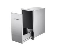 Tiroir à Poubelle de Cuisine Extérieur 34,4x49,8x65,5cm Capacité 25kg Par Niveau