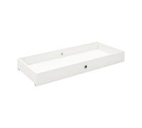 arthur berndt Tiroir de lit THILO sur roulettes pour lit d'enfant - 70 x 140 cm - Blanc - Fabriqué en Allemagne