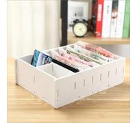 Tiroir-Caisse Bureau Change Boîte De Rangement d'argent Tiroir De Dépanneur Séparé Boîte De Collecte d'argent Tirelire (A)