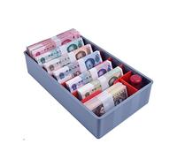 Tiroir-Caisse Compteur D’Argent Plateau De Manipulation D’espèces Et De Pièces De Monnaie - Plateau De Tri De Monnaie avec Coupé Compartiments pour Billets De Banque Plateau, A1