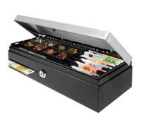 Tiroir caisse 'HD-4617C Heavy Duty Flip-top', noir