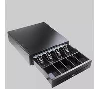 tiroir-Caisse, Tiroir de Caisse enregistreuse à Ouverture Manuelle par Pression, Plateau d'insertion Robuste for Petites Entreprises Vente au détail