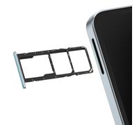 Tiroir Carte Deux nano Sim et micro SD Galaxy A06 avec Joint d Étanchéité Précis Bleu clair