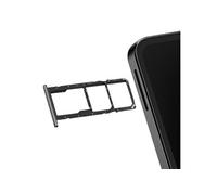 Clappio, SIM Tray Dual Nano + microSD Galaxy A06 avec joint, Noir