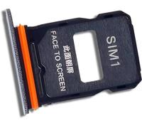 Tiroir Carte Double SIM de Rechange pour Xiaomi 17T (2602DPT53G), Blanc