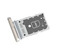 Tiroir carte Dual nano SIM pour Galaxy S23 et S23 Plus Pièce Original Samsung Beige