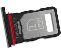 Tiroir Carte Dual SIM de Remplacement pour Motorola Edge 40 Neo (XT2307-1) Noir