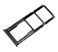 Tiroir Carte Dual SIM et Support Mémoire Micro-SD pour Xiaomi Redmi 9A, Piece de Remplacement Original, Gris