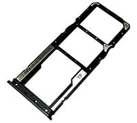 Tiroir Carte Dual SIM et Support Mémoire Micro-SD pour Xiaomi Redmi 9C, Piece de Remplacement Original, Gris