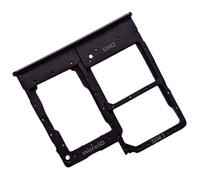 Tiroir Carte Dual SIM et Support Micro-SD Hybrid pour Samsung Galaxy A20e, Piece de Remplacement Original, Noir