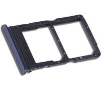 Tiroir Carte Dual SIM pour Honor X8 4G (LX1, LX2, LX3), Bleu