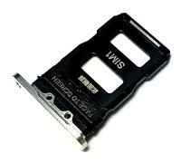 Tiroir Carte Dual SIM pour Xiaomi Mi 11 (M2011K2G), Piece de Remplacement Original, Blanc