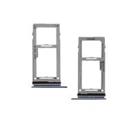 Tiroir carte Nano SIM et micro-SD pour Samsung Galaxy S9 / S9 Plus Bleu