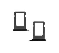 Tiroir carte Nano SIM pour iPhone X Adaptateur remplacement Noir