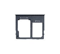 2x SIM + 1x Micro-SD support de carte de rechange pour Samsung Galaxy A10e - Noir