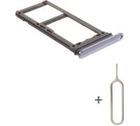 Tiroir Carte puce Simple SIM et carte mémoire Micro SD couleur GRIS pour Samsung Galaxy S8 G950 et S8 Plus G955 + Ejecteur