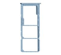 Tiroir Carte Samsung Galaxy A51 2x Nano SIM et Micro SD de remplacement bleu