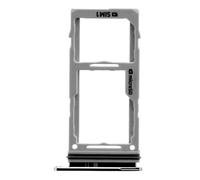 Clappio, 1x SIM + 1x Micro-SD support de carte de rechange pour Samsung Note 10 Lite, Noir